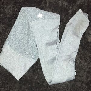 Alo Yoga High Waist Green Heather Goddess Legging